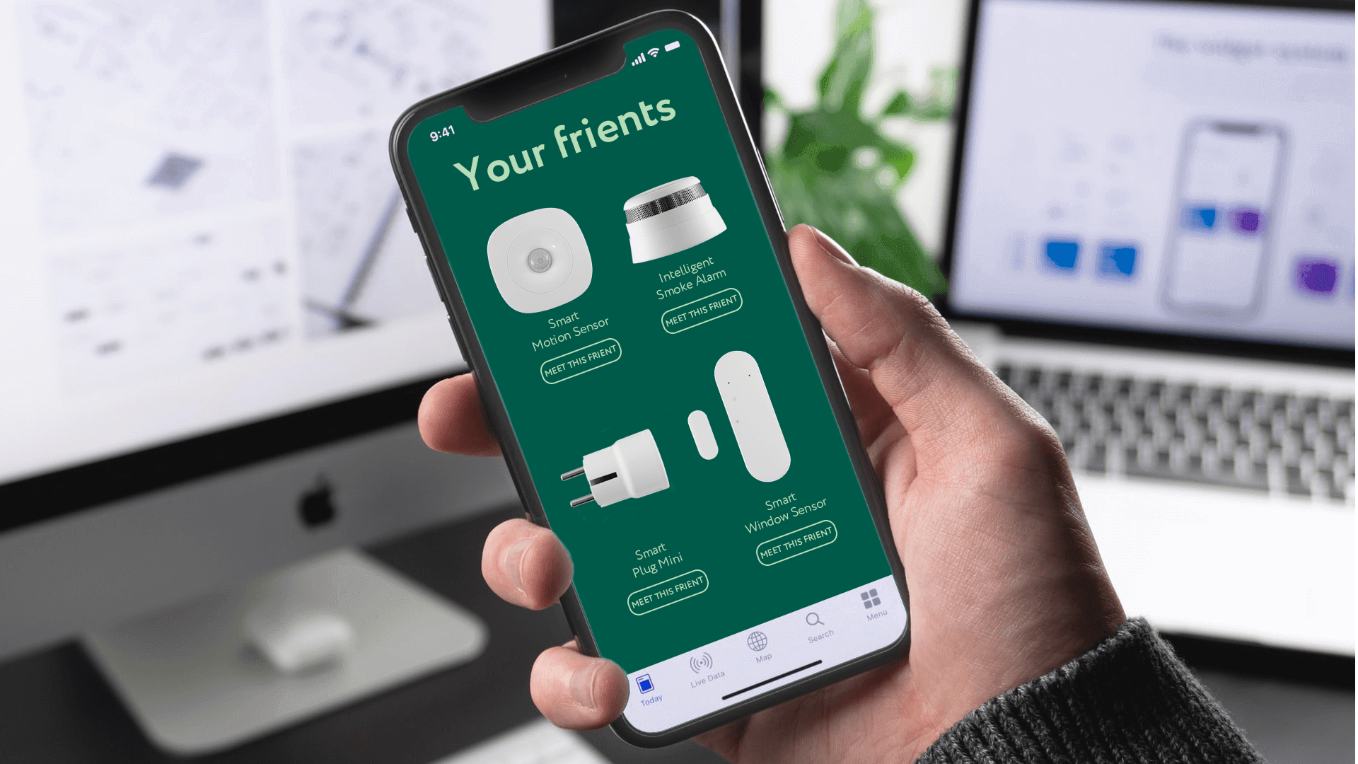 smart sensors and alarms for home automation and security