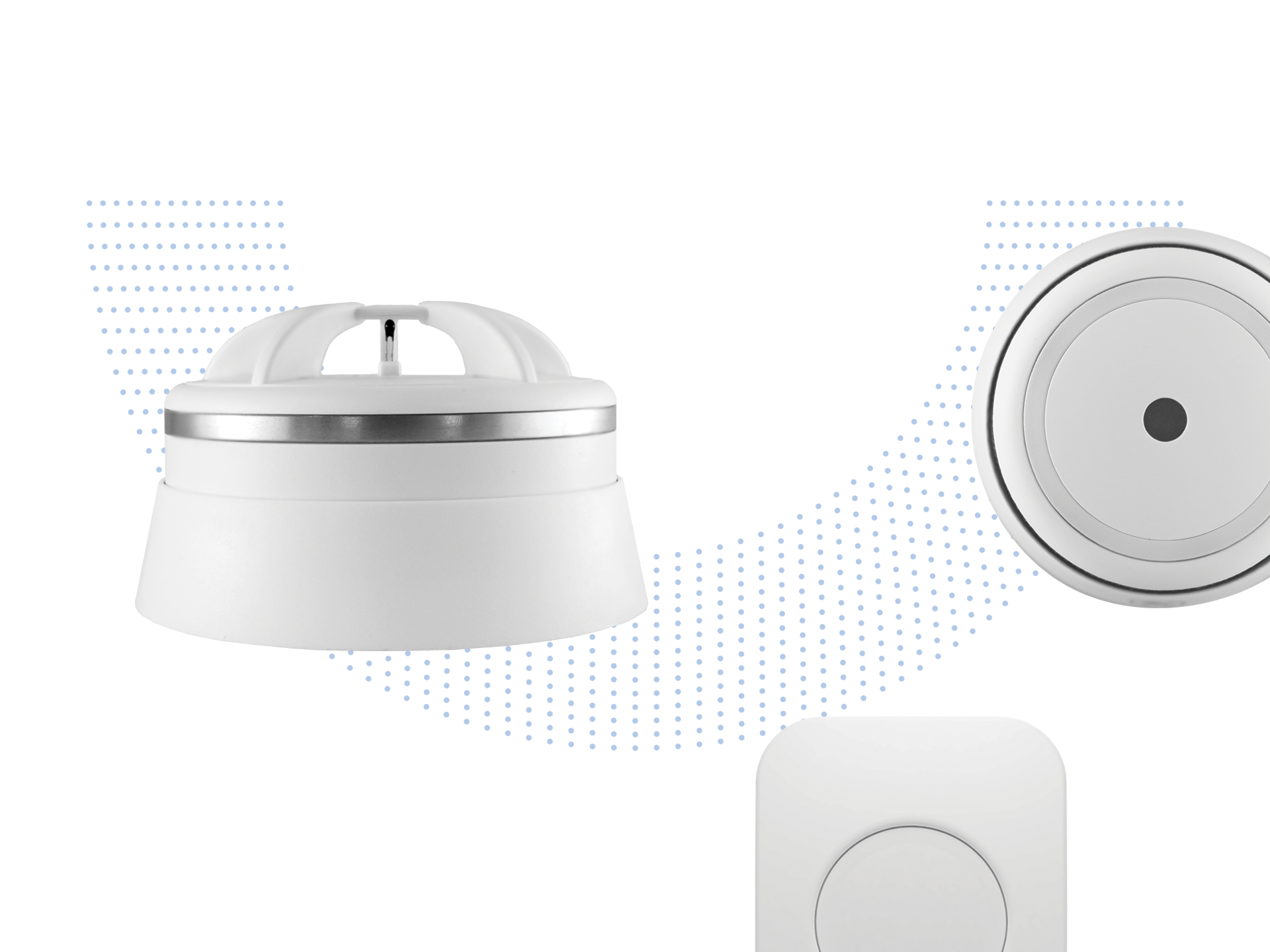 combined optical smoke and heat alarms