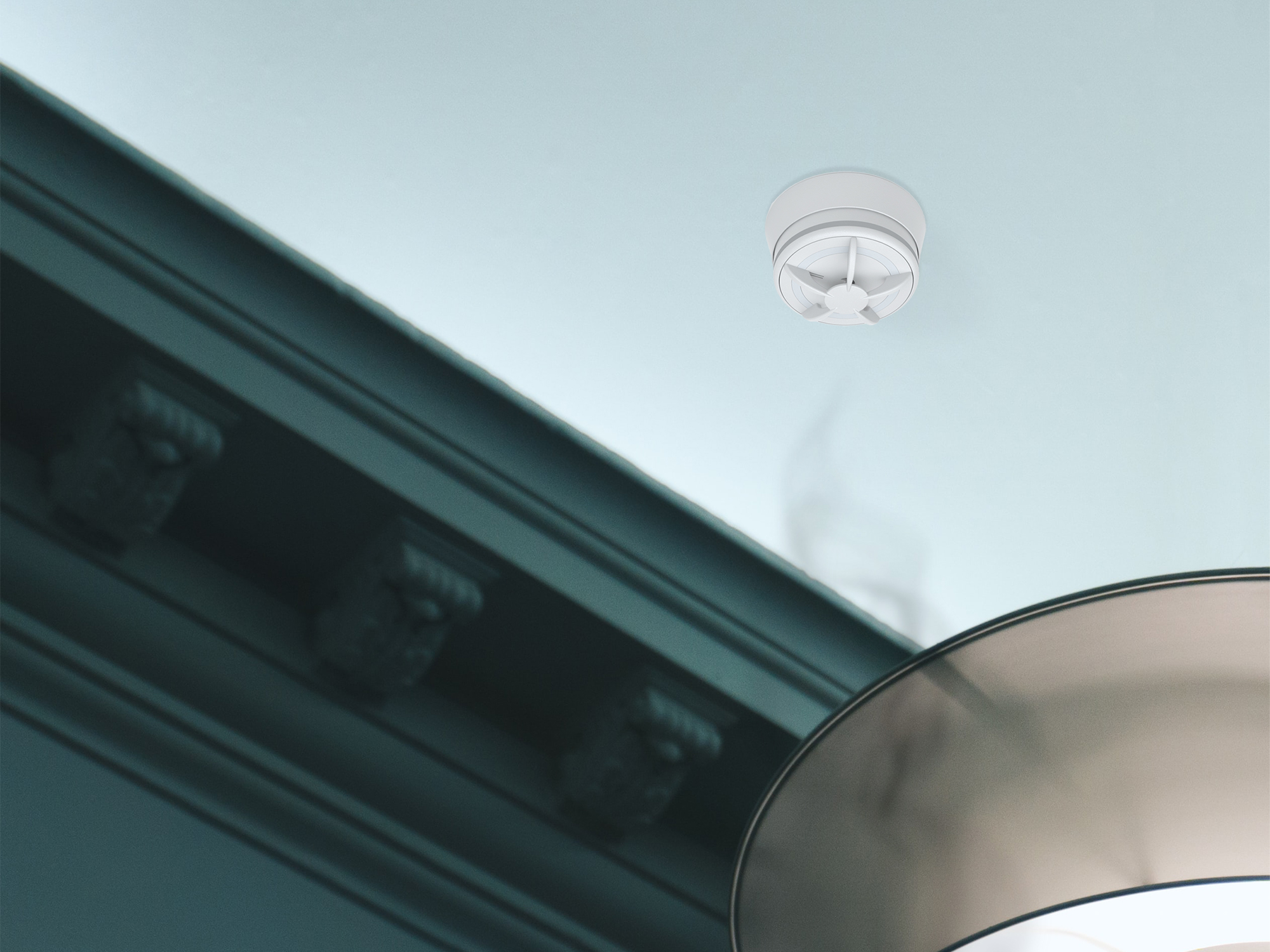 battery powered heat detector kitchen
