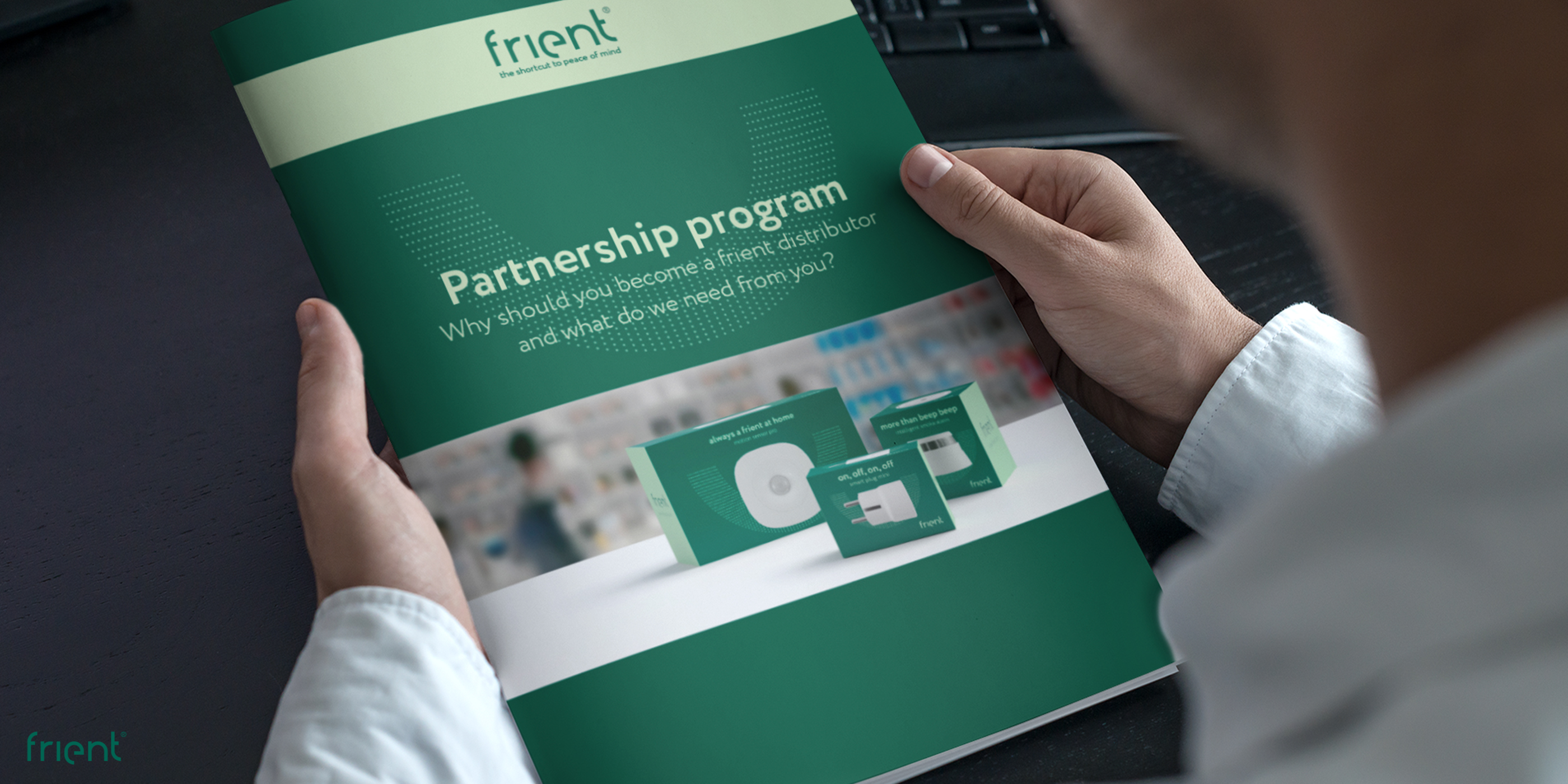Image of partnership program brochure